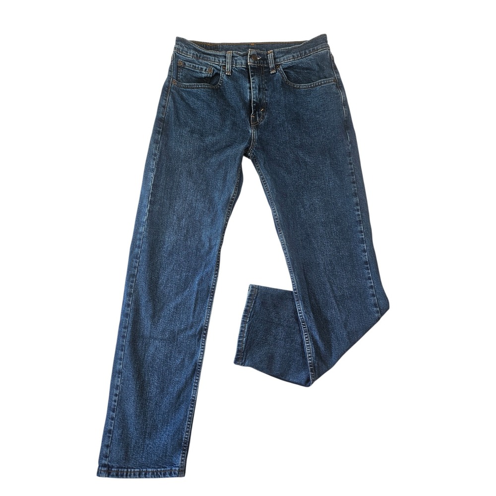Levi's 505 Regular Fit Straight Leg Jeans -Tag Size Men's 32x32 (Actual 32x30.5)